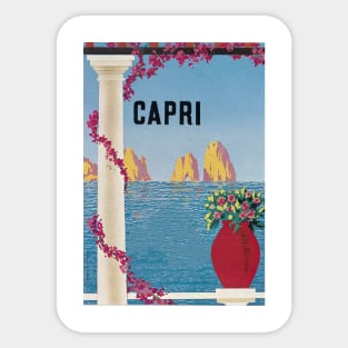 Capri Vintage Italy Sticker